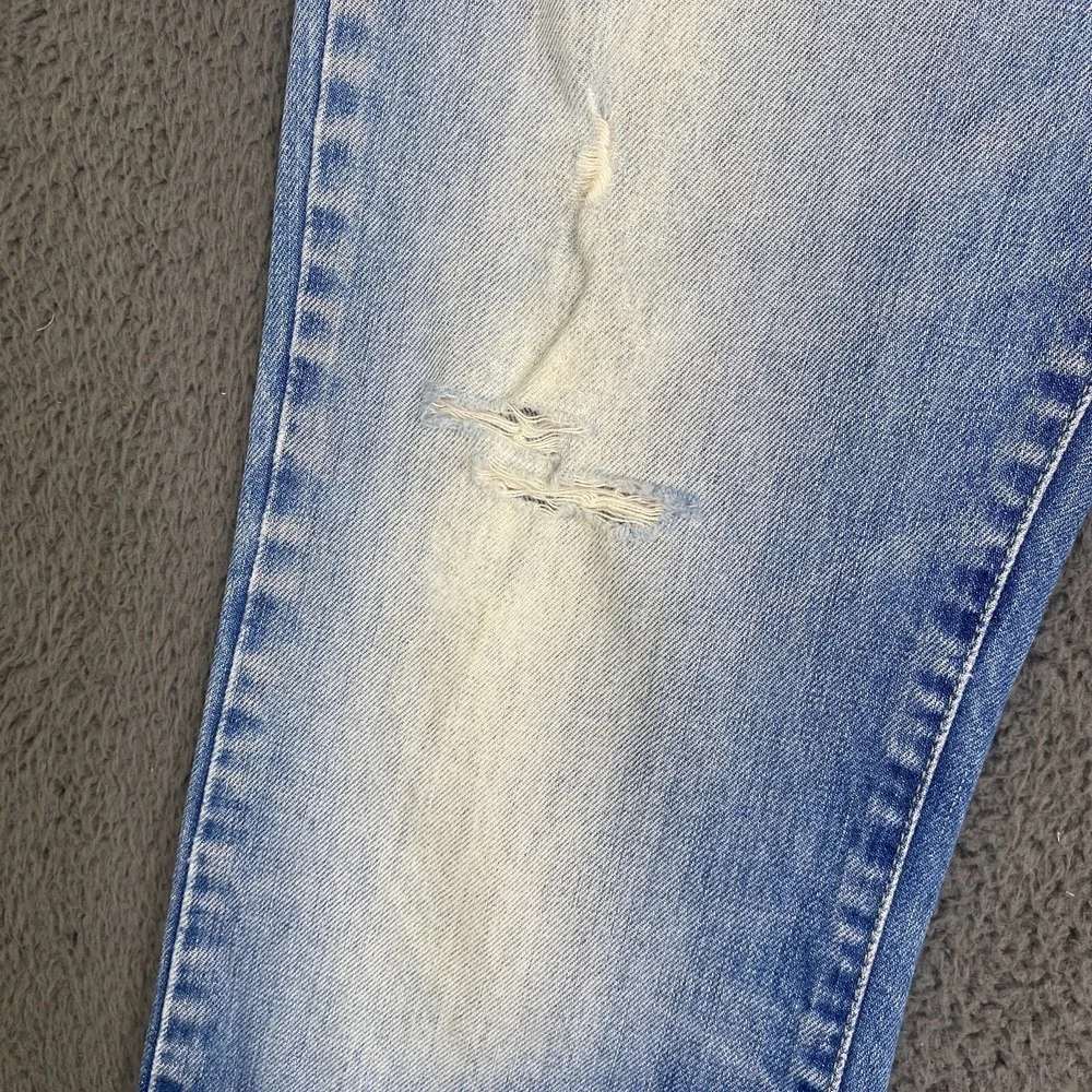 Diesel Fanker Jeans Men's 33 (30x27) Slim Bootcut Denim Made In Italy Distressed